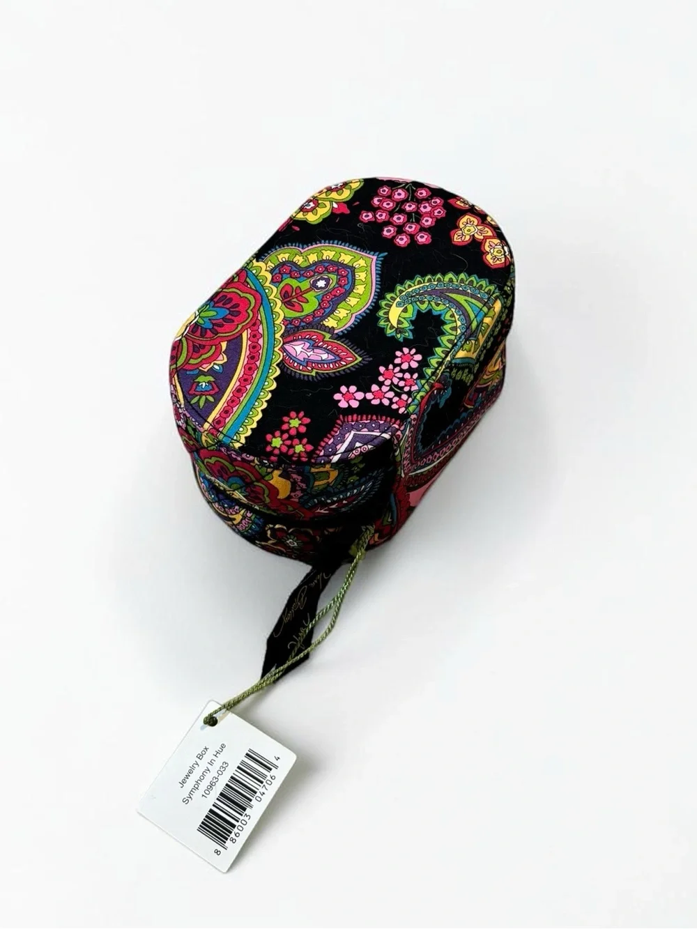 NWT Vera Bradley Symphony in Hue Retired Quilted Jewelry Case